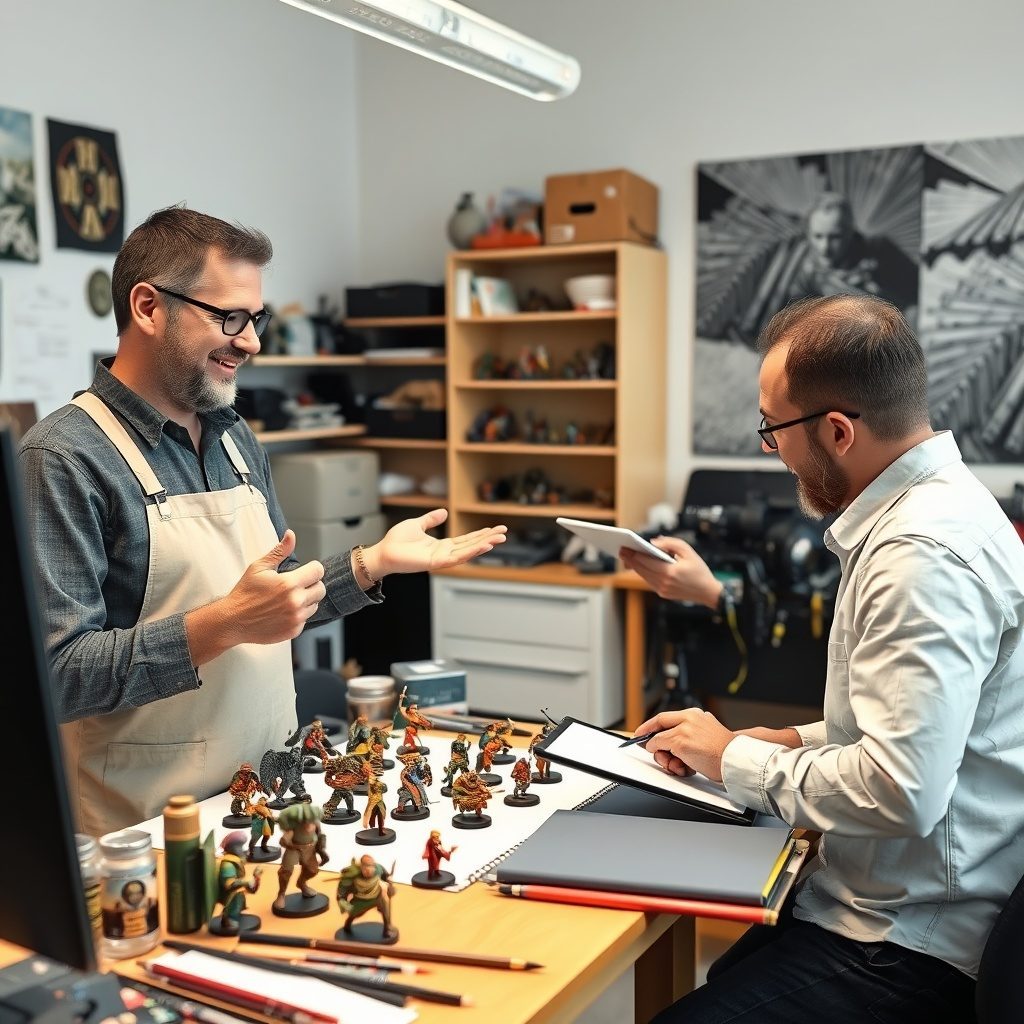 Commissione di miniatura personalizzata