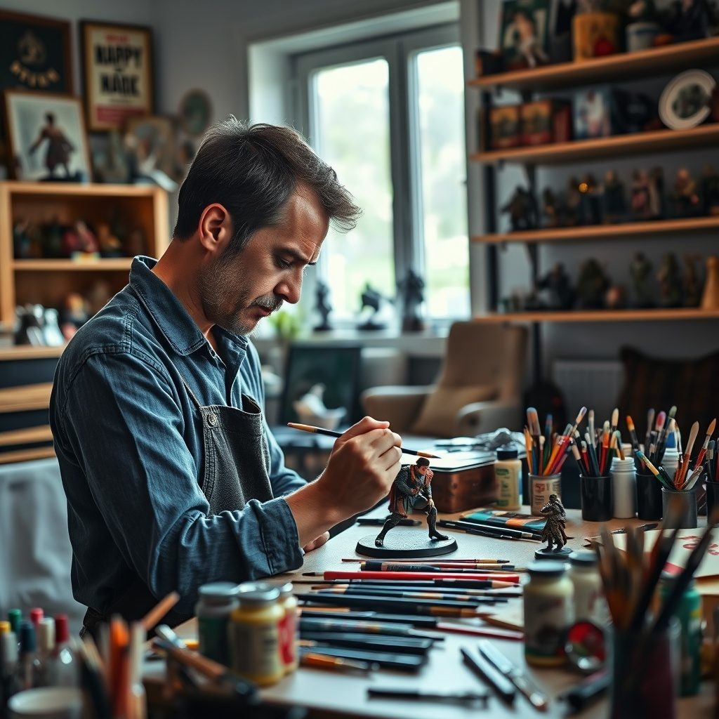 Esempi di miniature dipinte