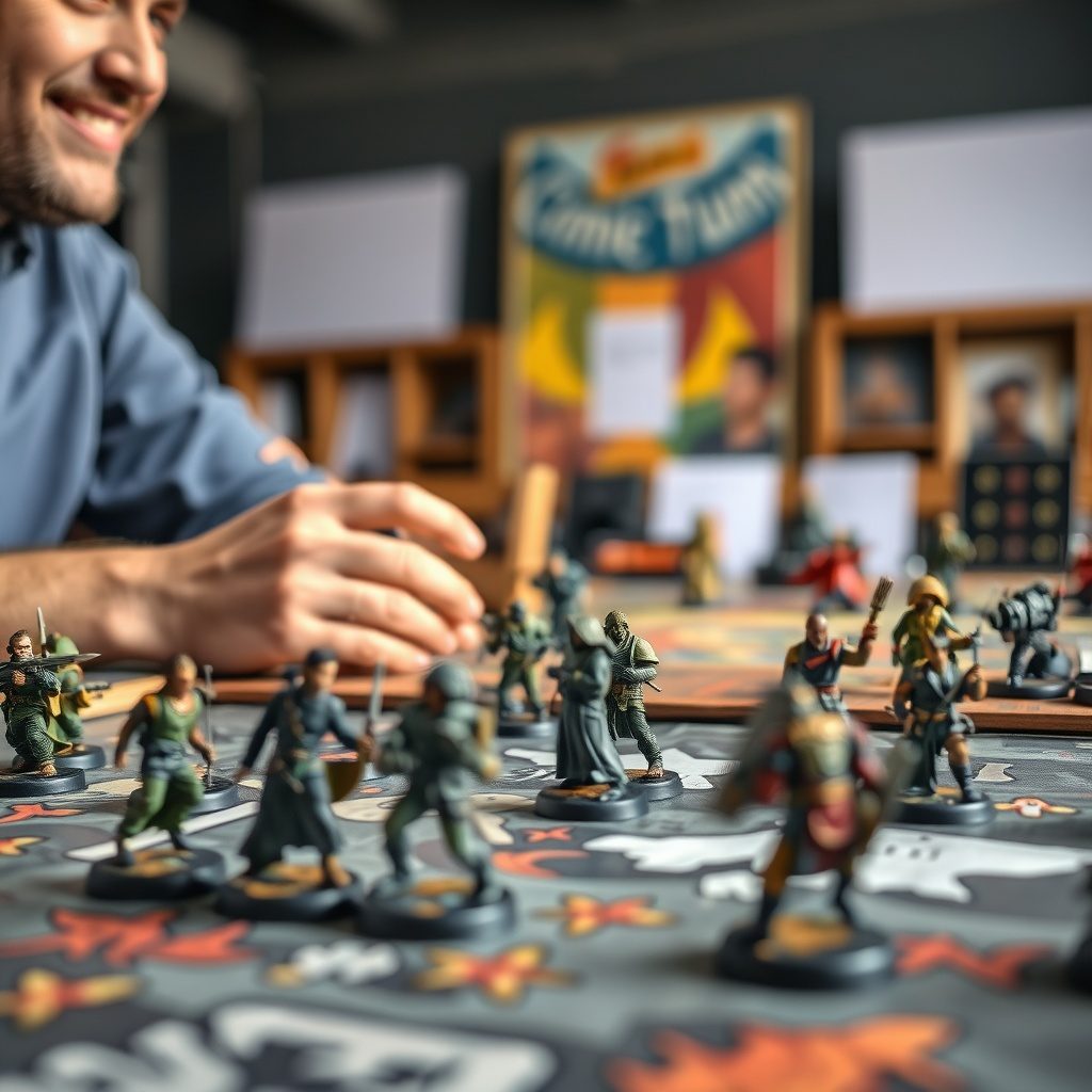 Miniatura dipinta di un mago