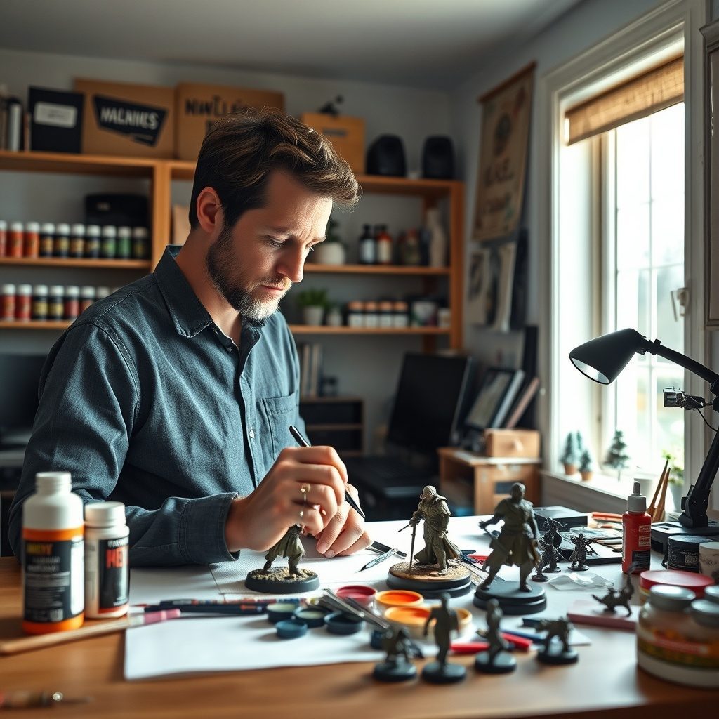 Esempi di pittura in miniature